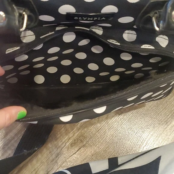 Olympia Polka Dot overnight bag - Picture 2 of 5